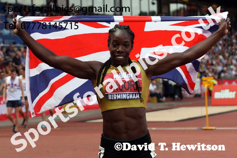 Womens 400 metres, Muller British Championships, Alexander Stadium, Birmingham. Photo: David T. Hewitson/Sports for All Pics